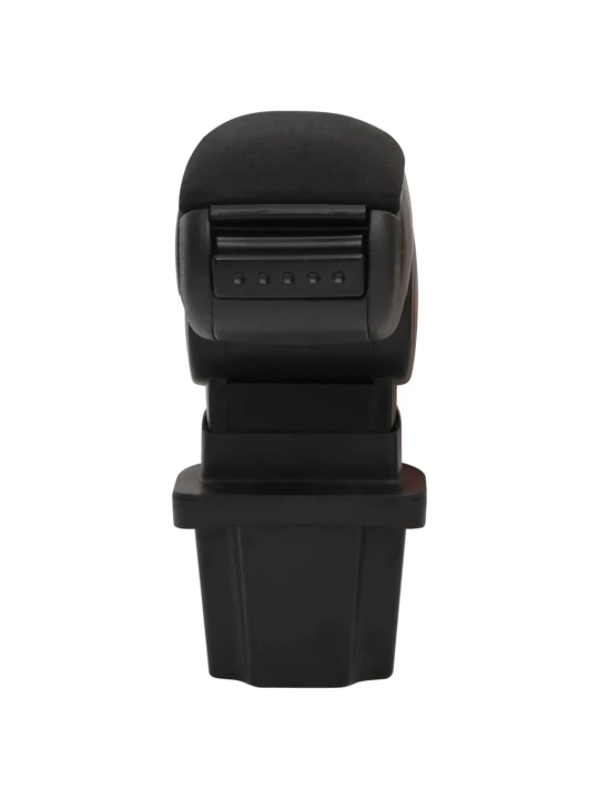 Automobilio porankis, juodos spalvos, 13,5x32,5x(31-46,5)cm ABS