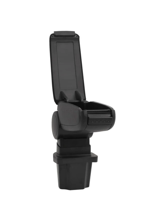 Automobilio porankis, juodos spalvos, 13,5x32,5x(31-46,5)cm ABS