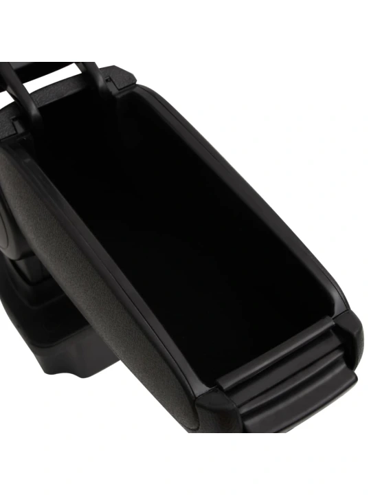 Automobilio porankis, juodos spalvos, 13,5x32,5x(31-46,5)cm ABS