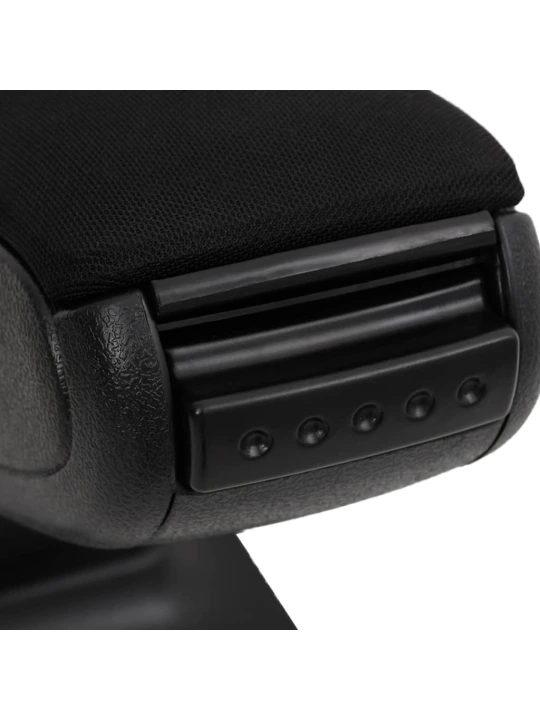 Automobilio porankis, juodos spalvos, 16x32x(35–50,5)cm, ABS