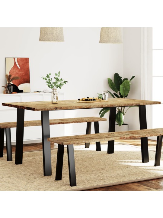 Valgomojo stalas, 150x90x75cm, akacijos medienos masyvas