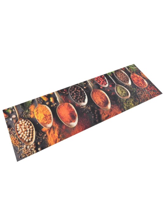 Virtuvės kilimėlis, 60x180cm, aksomas, plaunamas, su šaukštais