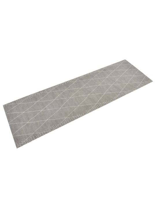 Virtuvės kilimėlis, 60x180cm, aksomas, plaunamas, su rombais