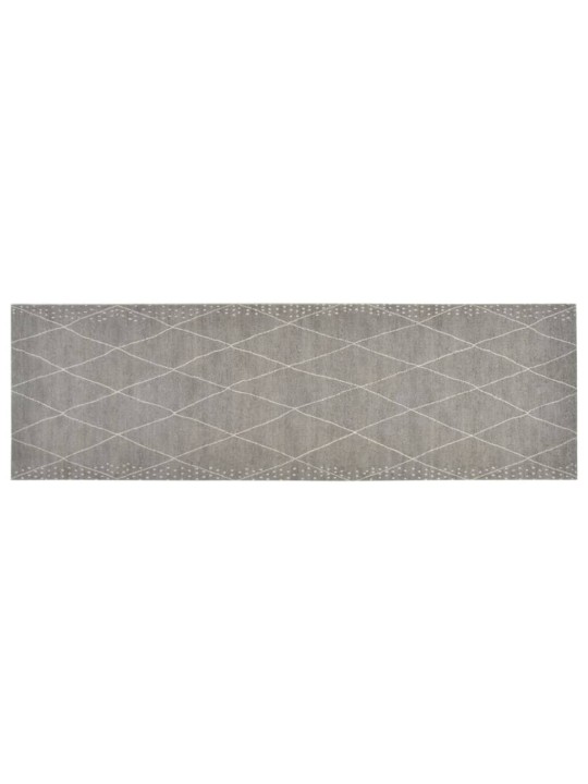 Virtuvės kilimėlis, 60x180cm, aksomas, plaunamas, su rombais