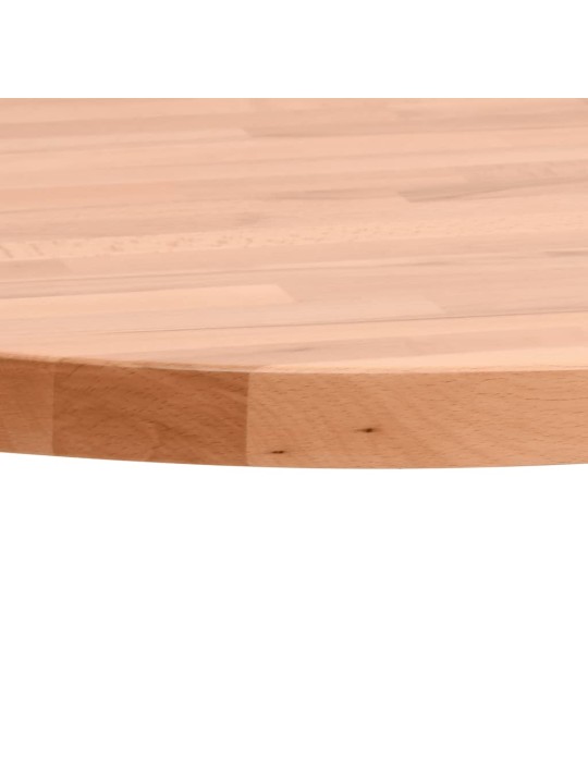 Stalviršis, 40x1,5cm, bukmedžio medienos masyvas, apskritas