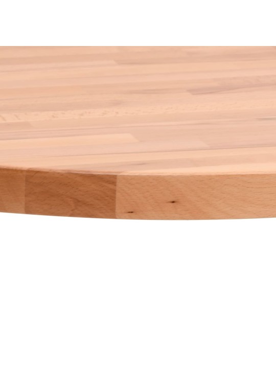 Stalviršis, 50x1,5cm, bukmedžio medienos masyvas, apskritas