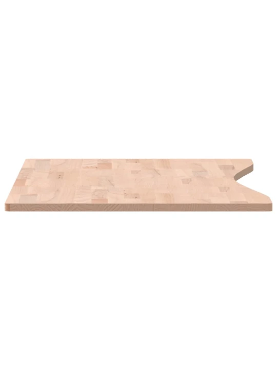 Rašomojo stalo stalviršis, 100x(45–50)x1,5cm, bukmedžio masyvas