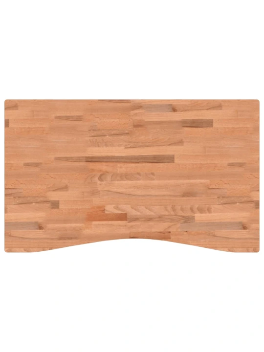 Rašomojo stalo stalviršis, 100x(55–60)x4cm, bukmedžio masyvas