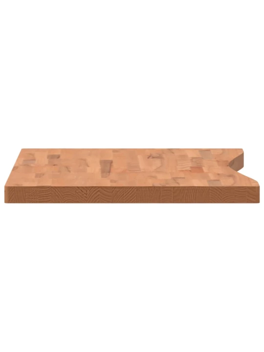 Rašomojo stalo stalviršis, 100x(55–60)x4cm, bukmedžio masyvas
