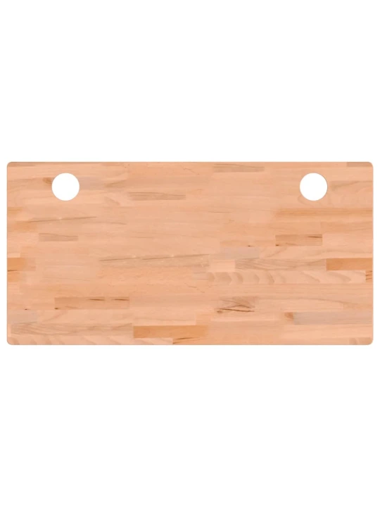 Rašomojo stalo stalviršis, 110x55x2,5 cm, bukmedžio masyvas