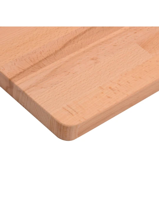 Rašomojo stalo stalviršis, 100x60x2,5 cm, bukmedžio masyvas