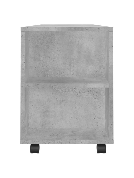 Televizoriaus spintelė, betono pilka, 102x34,5x43cm, mediena