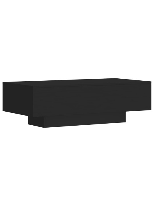 Kavos staliukas, juodas, 100x49,5x31cm, apdirbta mediena