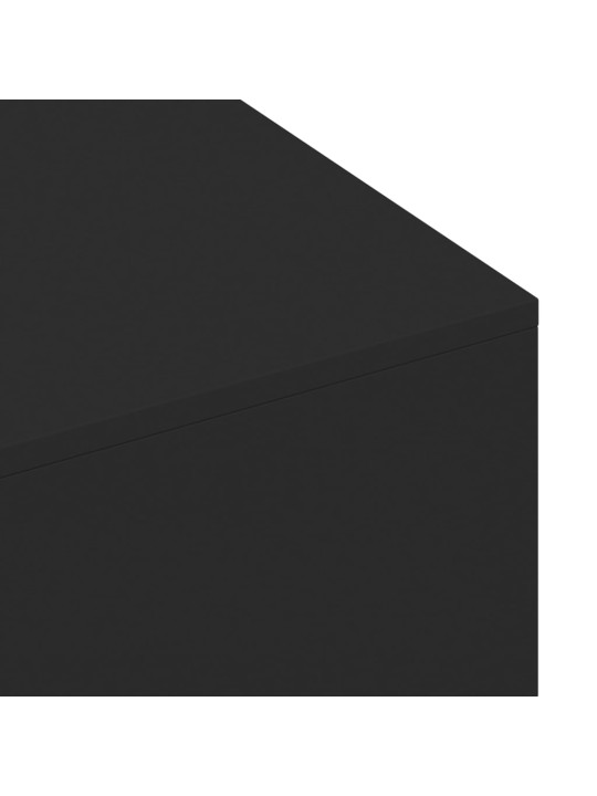 Kavos staliukas, juodas, 100x49,5x31cm, apdirbta mediena