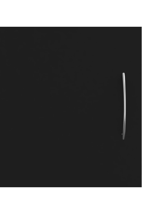Televizoriaus spintelė, juoda, 102x30x37,5cm, apdirbta mediena