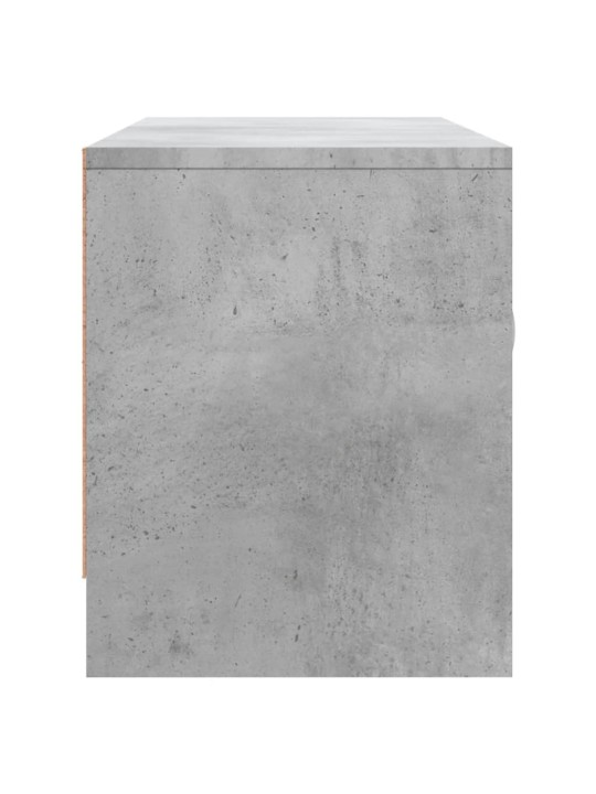 Televizoriaus spintelė, betono pilka, 102x30x37,5cm, mediena
