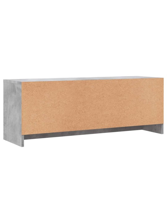 Televizoriaus spintelė, betono pilka, 102x30x37,5cm, mediena