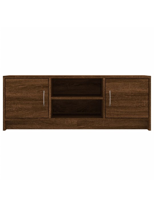 Televizoriaus spintelė, ruda ąžuolo, 102x30x37,5cm, mediena
