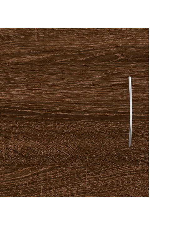 Televizoriaus spintelė, ruda ąžuolo, 102x30x37,5cm, mediena