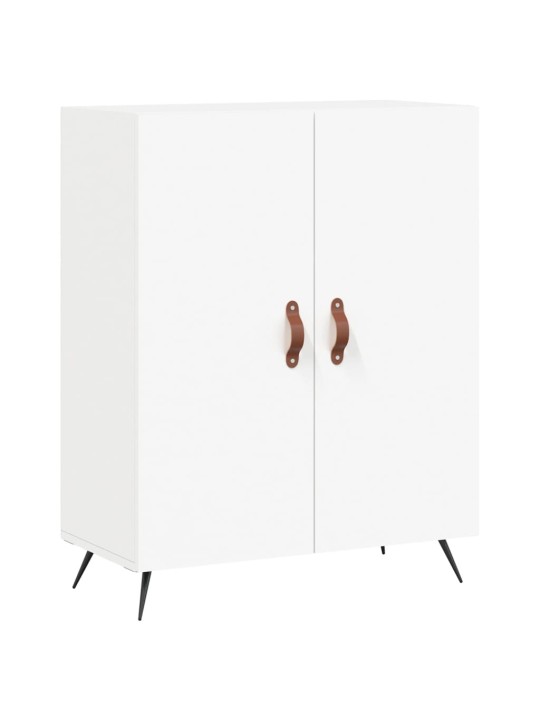 Komoda, baltos spalvos, 69,5x34x180cm, apdirbta mediena
