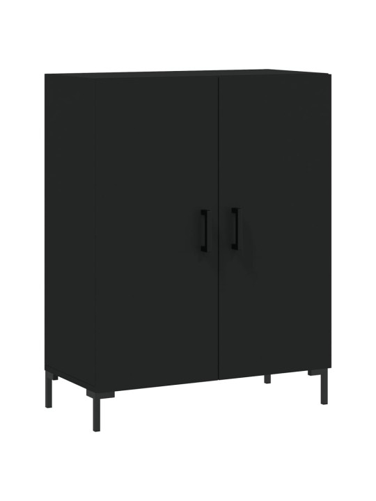 Komoda, juodos spalvos, 69,5x34x180cm, apdirbta mediena