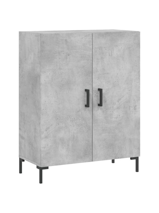 Komoda, betono pilkos spalvos, 69,5x34x180cm, apdirbta mediena