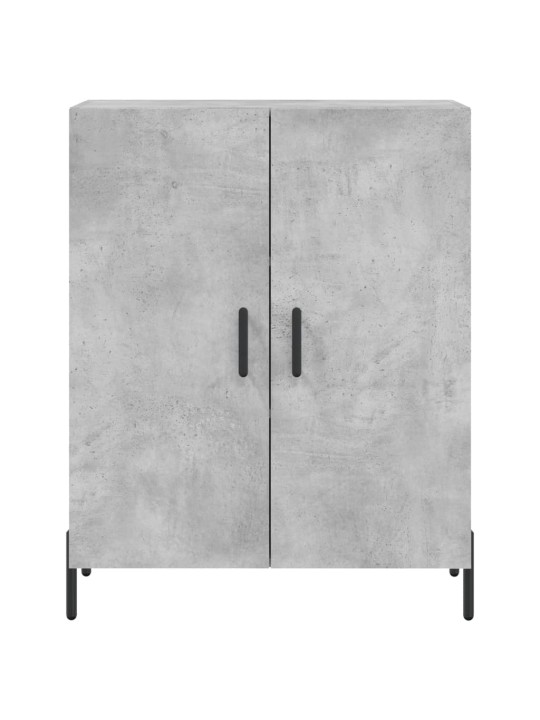 Komoda, betono pilkos spalvos, 69,5x34x180cm, apdirbta mediena
