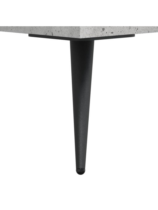 Komoda, betono pilkos spalvos, 69,5x34x180cm, apdirbta mediena