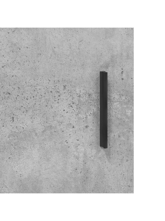Komoda, betono pilkos spalvos, 69,5x34x180cm, apdirbta mediena