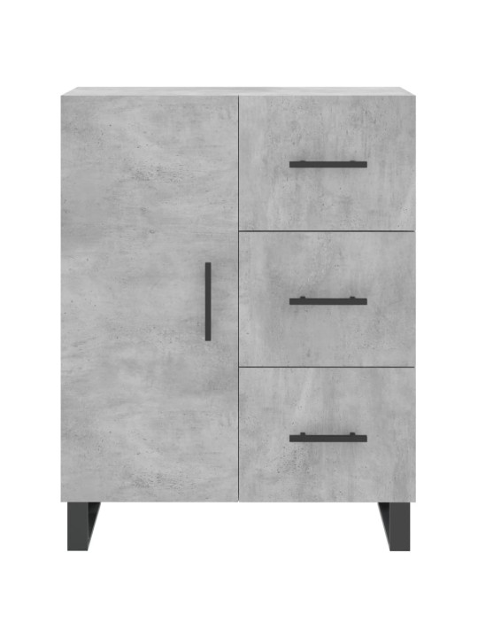 Komoda, betono pilkos spalvos, 69,5x34x180cm, apdirbta mediena