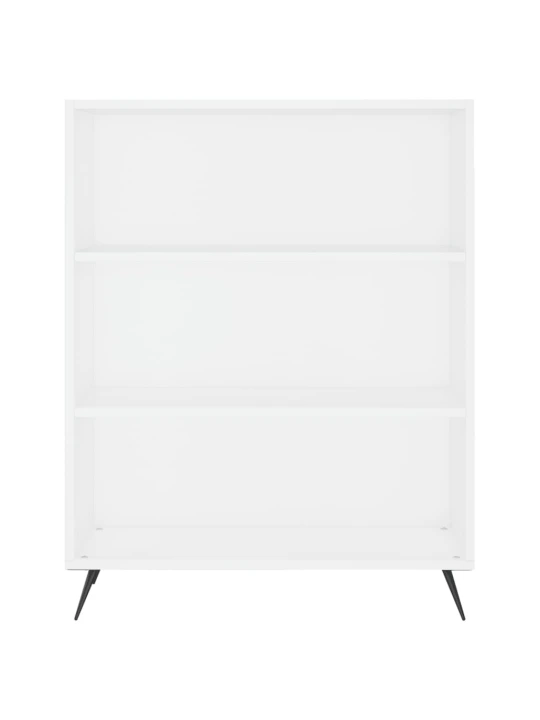 Komoda, baltos spalvos, 69,5x32,5x180cm, apdirbta mediena