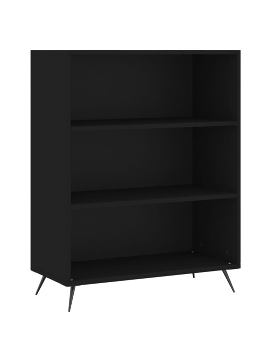 Komoda, juodos spalvos, 69,5x32,5x180cm, apdirbta mediena