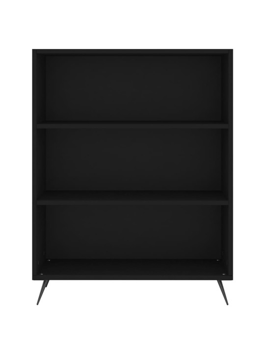 Komoda, juodos spalvos, 69,5x32,5x180cm, apdirbta mediena