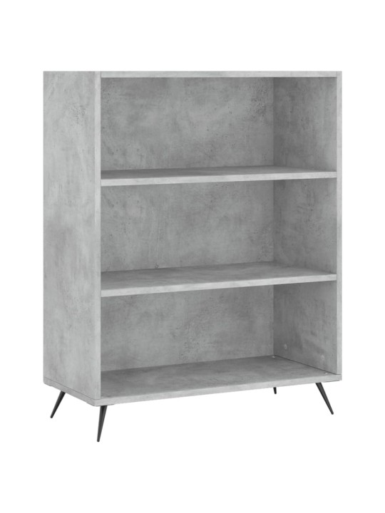 Komoda, betono pilka, 69,5x32,5x180cm, apdirbta mediena