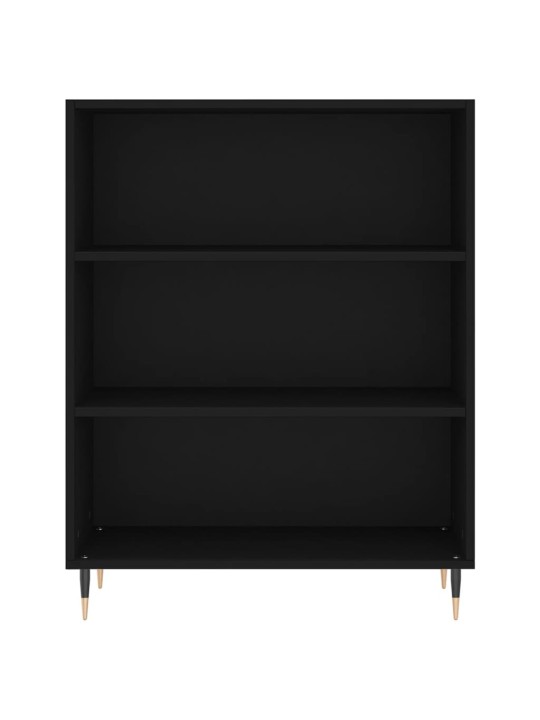 Komoda, juodos spalvos, 69,5x32,5x180cm, apdirbta mediena