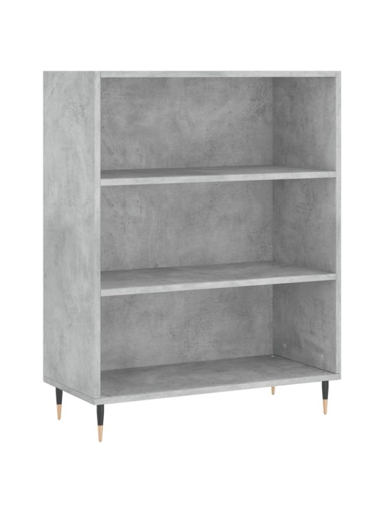 Komoda, betono pilka, 69,5x32,5x180cm, apdirbta mediena
