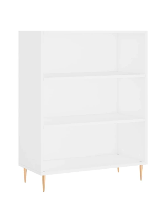 Komoda, baltos spalvos, 69,5x32,5x180cm, apdirbta mediena