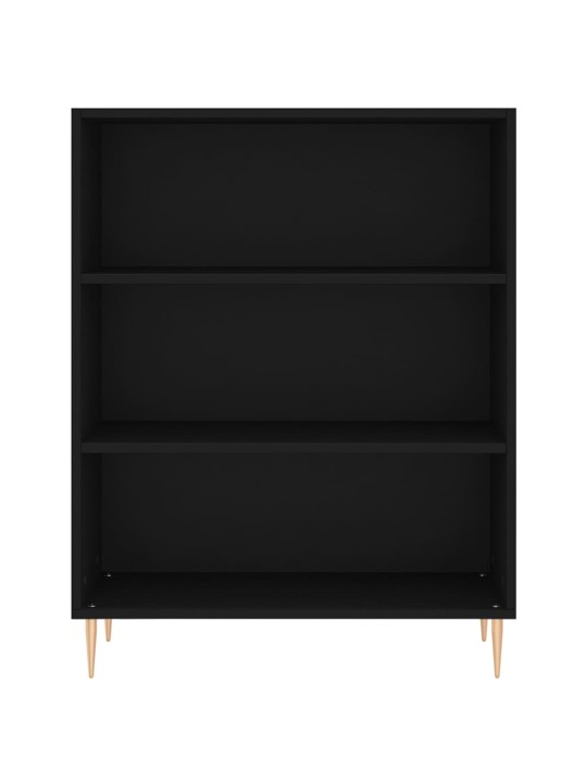 Komoda, juodos spalvos, 69,5x32,5x180cm, apdirbta mediena