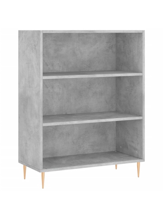 Komoda, betono pilka, 69,5x32,5x180cm, apdirbta mediena