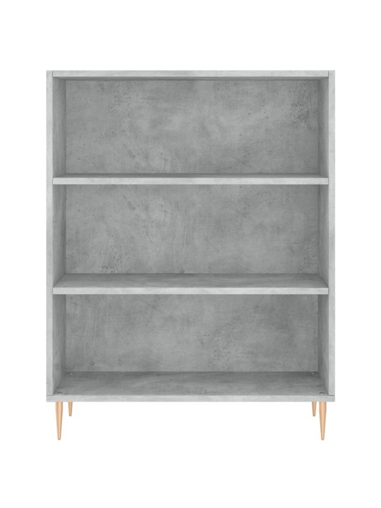 Komoda, betono pilka, 69,5x32,5x180cm, apdirbta mediena