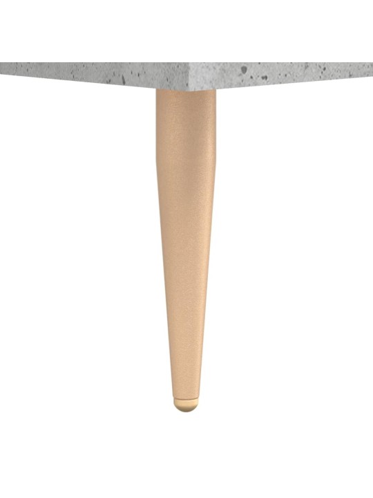 Komoda, betono pilka, 69,5x32,5x180cm, apdirbta mediena