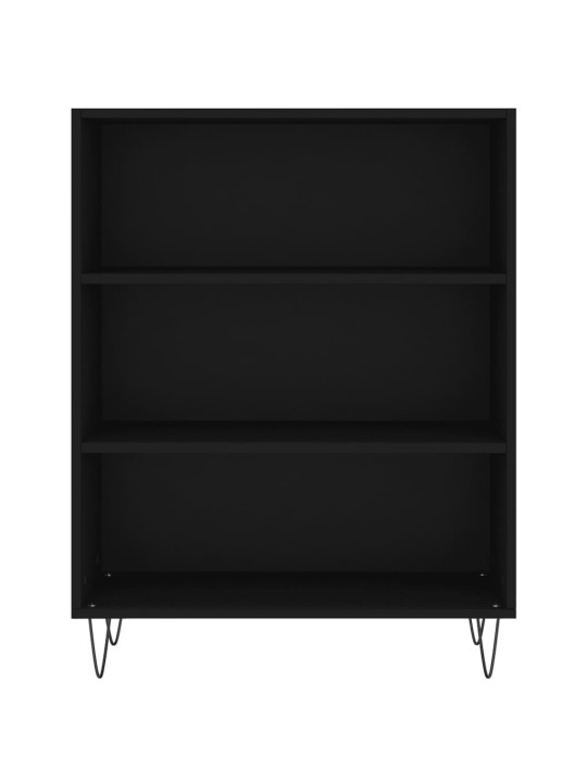 Komoda, juodos spalvos, 69,5x32,5x180cm, apdirbta mediena