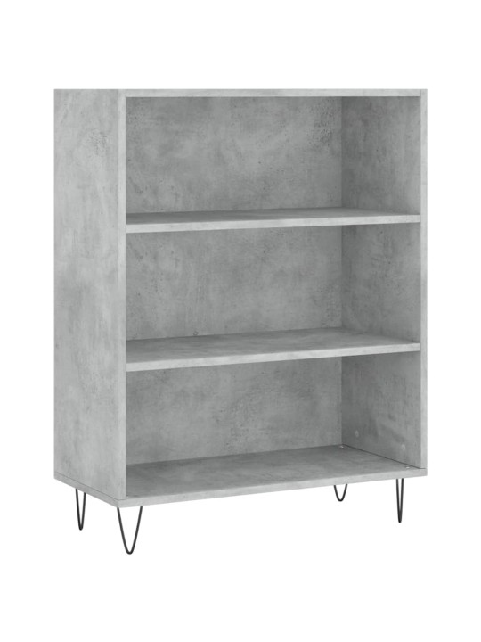 Komoda, betono pilka, 69,5x32,5x180cm, apdirbta mediena