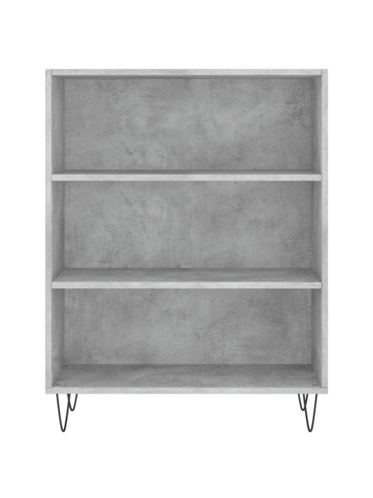 Komoda, betono pilka, 69,5x32,5x180cm, apdirbta mediena
