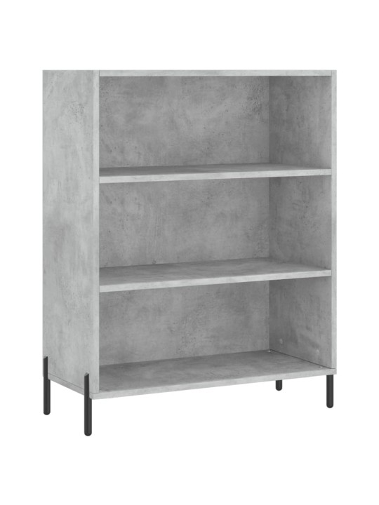 Komoda, betono pilka, 69,5x32,5x180cm, apdirbta mediena