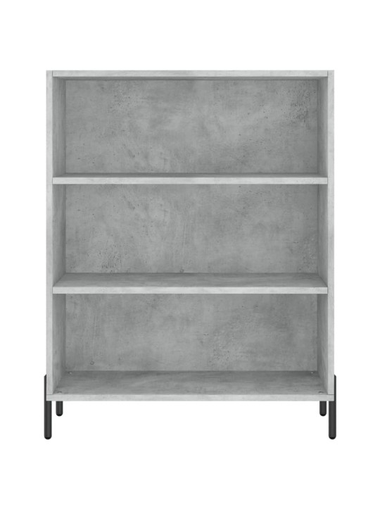 Komoda, betono pilka, 69,5x32,5x180cm, apdirbta mediena