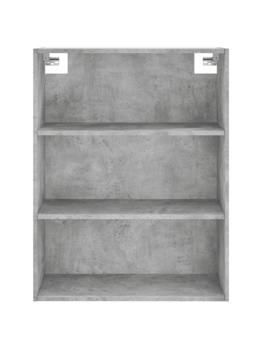 Komoda, betono pilka, 69,5x32,5x180cm, apdirbta mediena