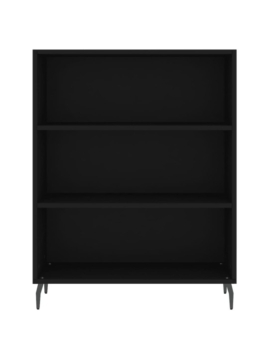 Komoda, juodos spalvos, 69,5x32,5x180cm, apdirbta mediena