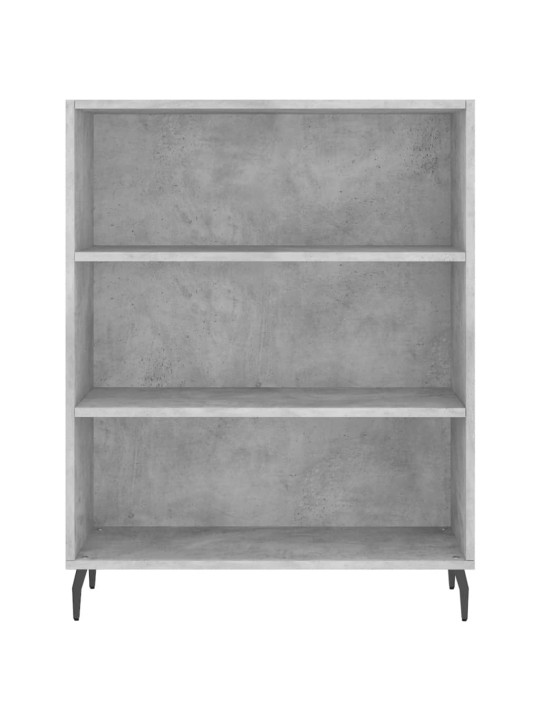 Komoda, betono pilka, 69,5x32,5x180cm, apdirbta mediena