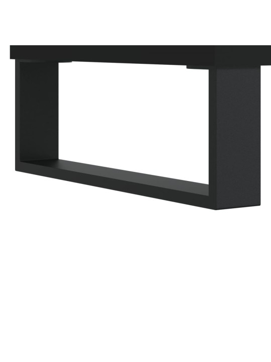 Komoda, juodos spalvos, 69,5x32,5x180cm, apdirbta mediena